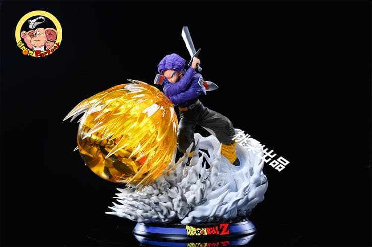 新品未開封『ドラコンボール』未来トランクス＊フリーザ　ガレージキット スタチュー