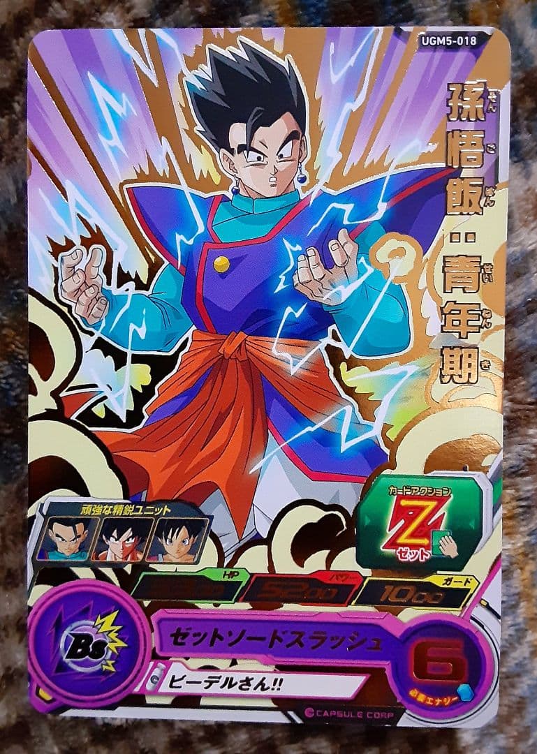 (希少)2枚孫悟飯青年期　ドラゴンボールヒーローズ