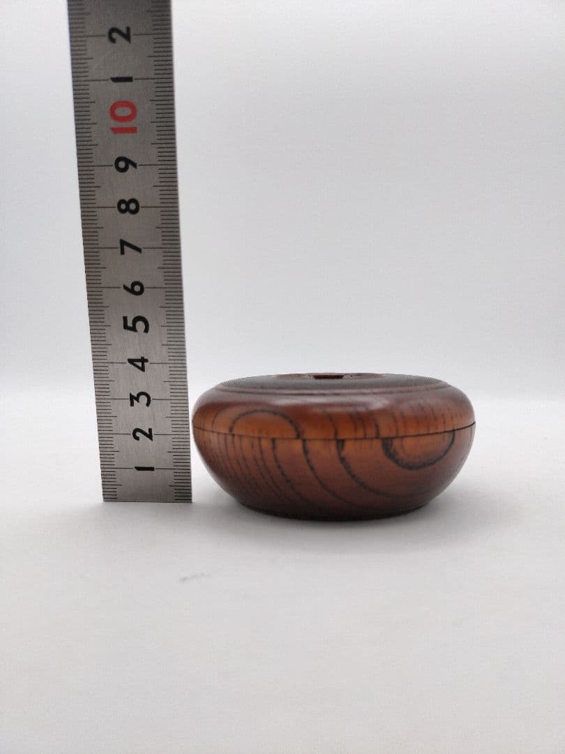 c752 【新品・未使用品】薬器型 香合 千筋 慶造 木箱 茶道具