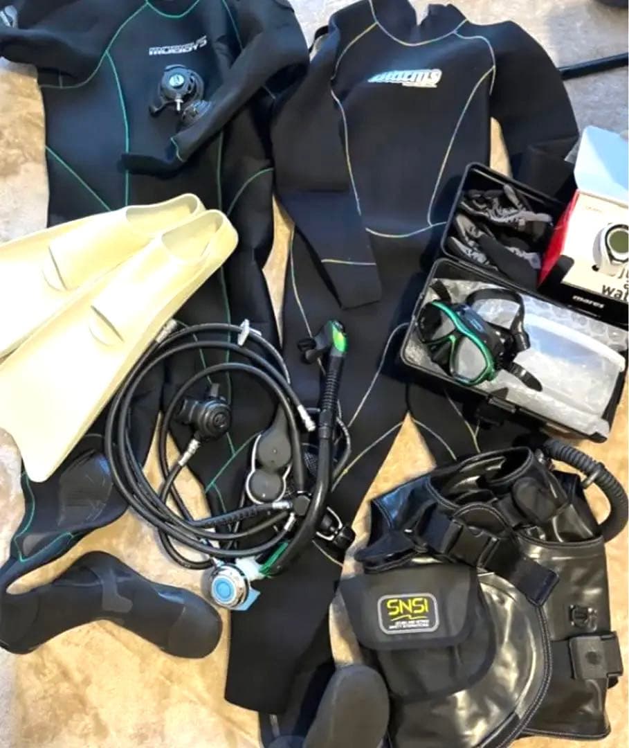 【・．✴︎夏季限定特別特価✴︎．・】ダイビング　スキューバーダイビングセット