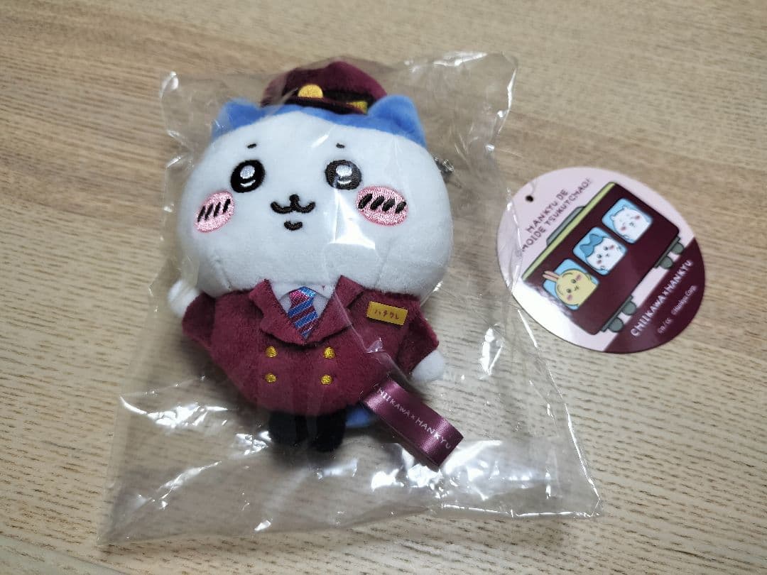 ちいかわ　阪急電車なマスコット（ハチワレ）