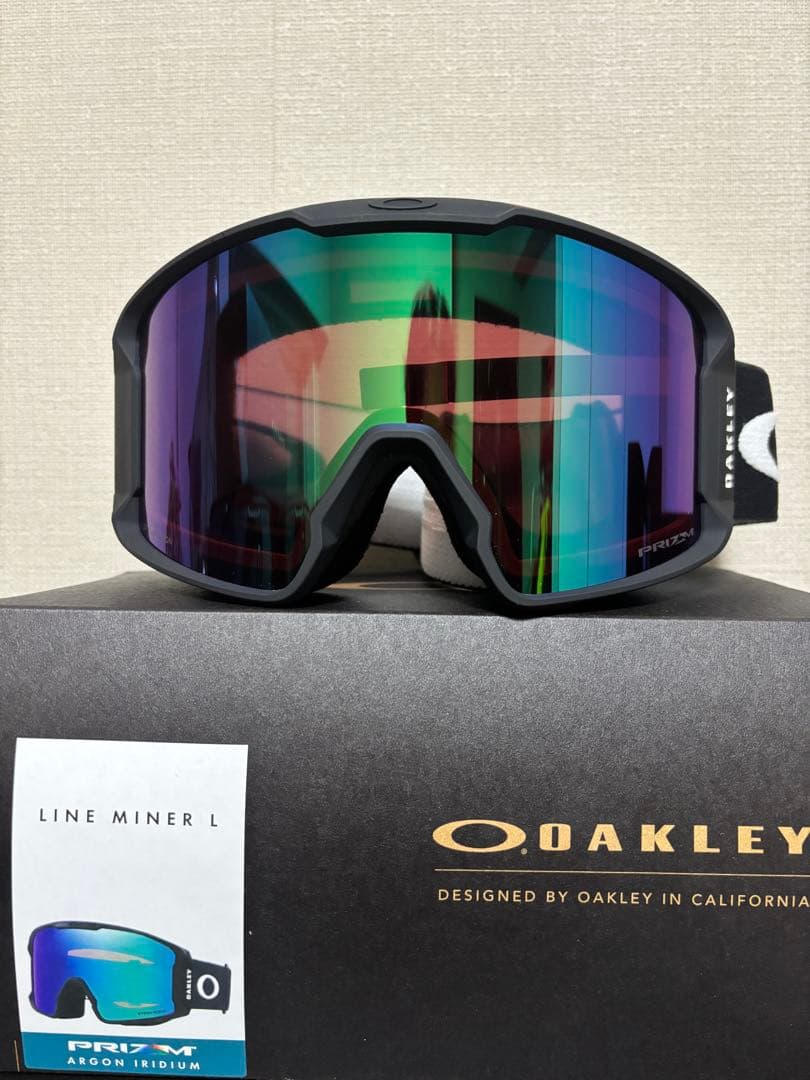 OAKLEY LINEMINER　L プリズムアルゴンイリジウム　新品　即日発送
