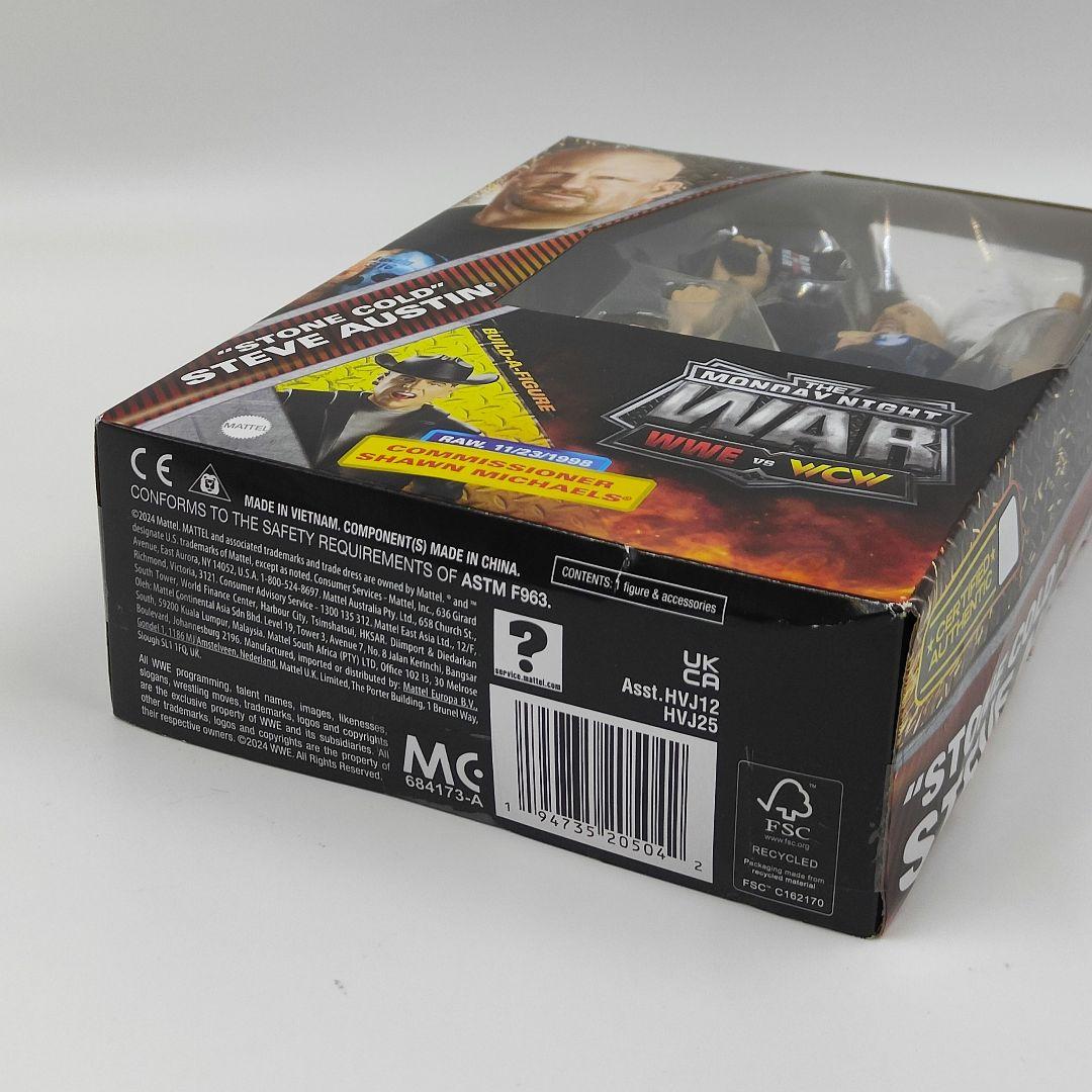 激レア WWE ストーン・コールドSteve Austin プロレス　フィギュア