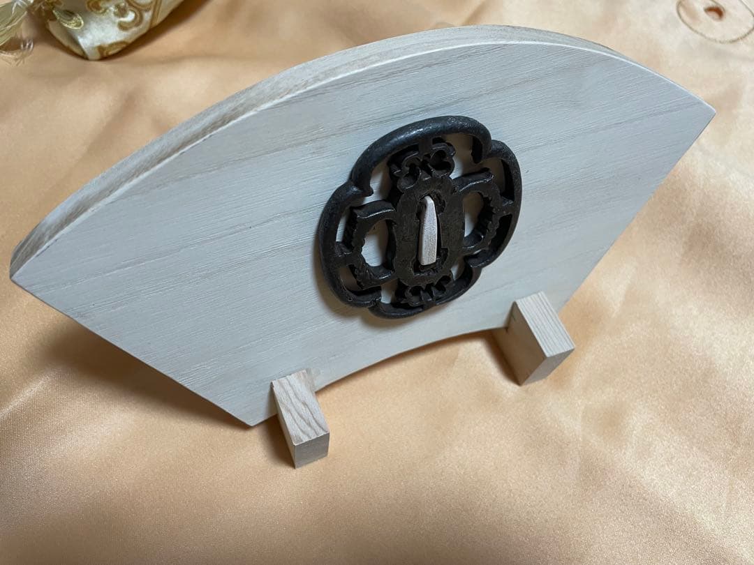 鍔　透かし鍔　鉄地　刀装具