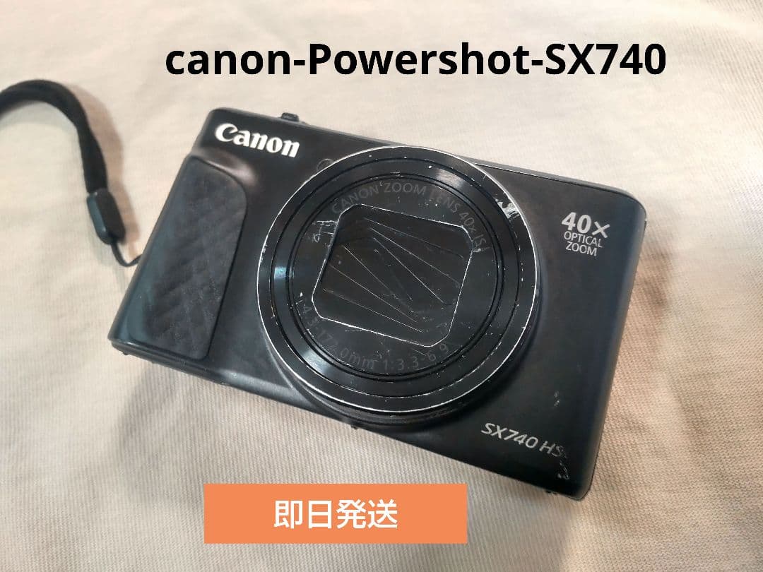 ✩ ジャンク品✩ Canon PowerShot SX740 HS BK