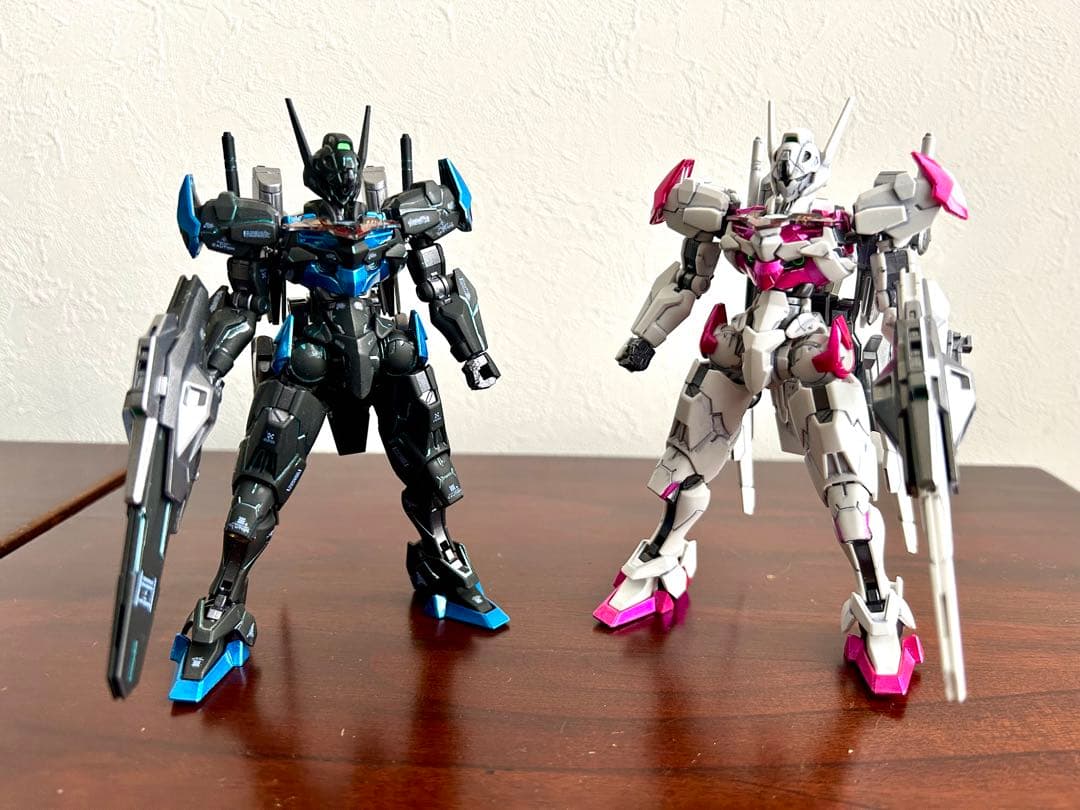 ガンプラ 【塗装済完成品】 HG 水星の魔女MSV風　ガンダムルブリス セット