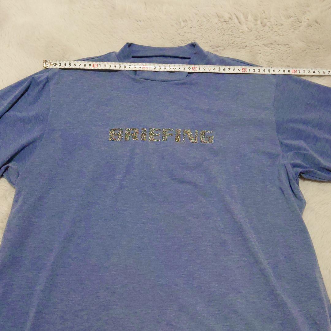 BRIEFINGブリーフィング　モックネックシャツ　M【美品】