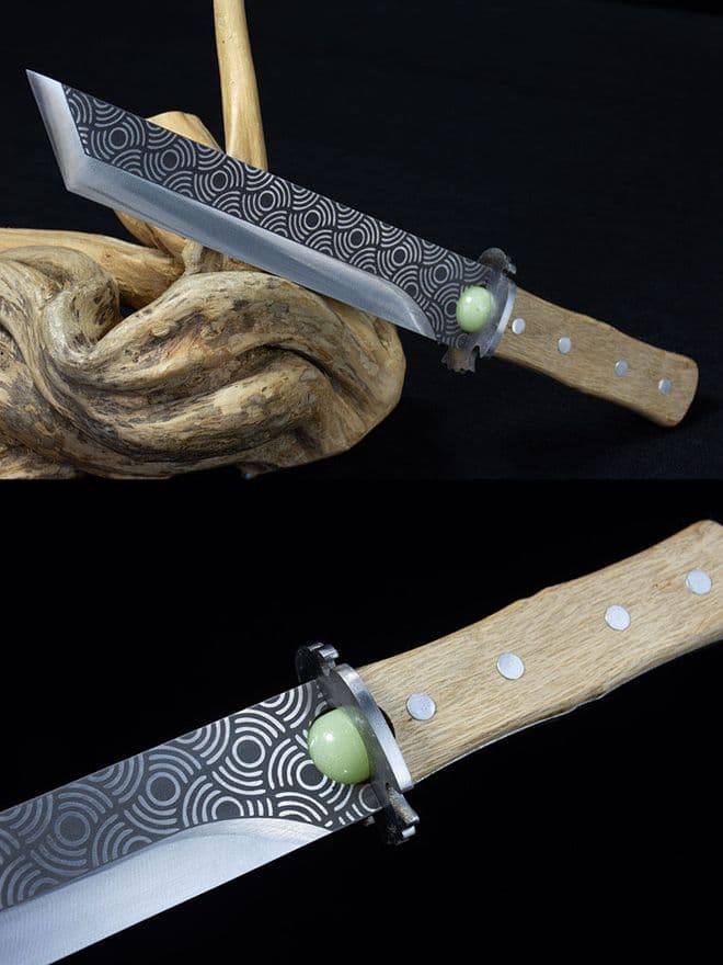 夜明けの花  武具　刀装具　日本刀　模造刀 1本　 肋差   短刀