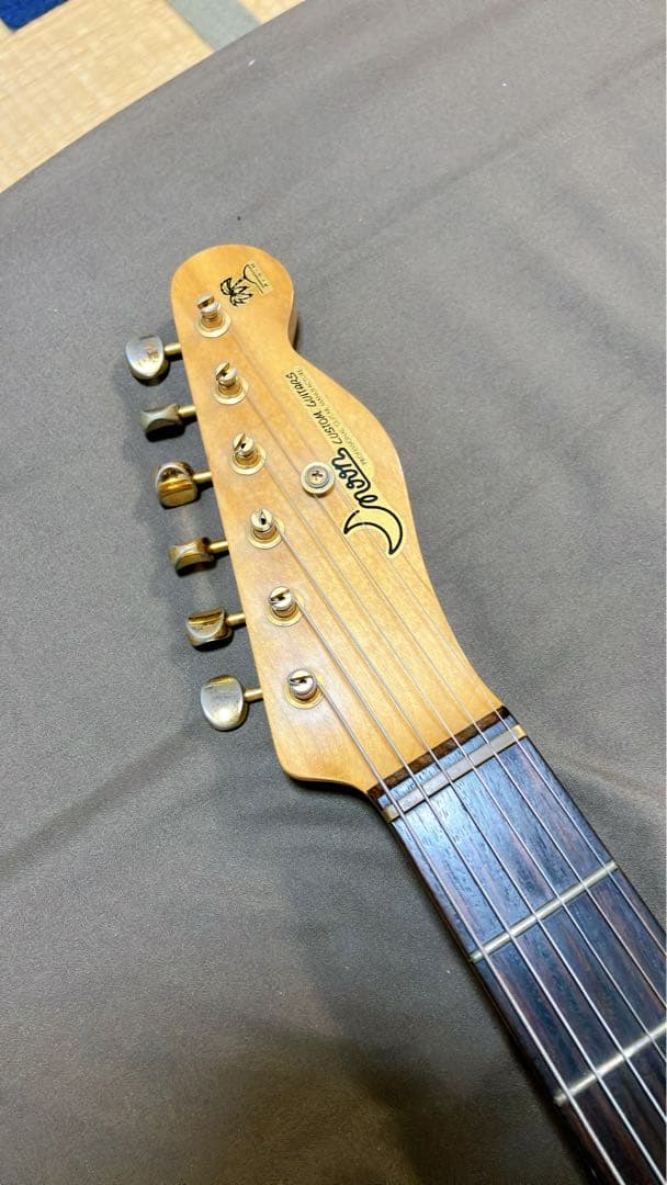 moon テレキャスタータイプレッド