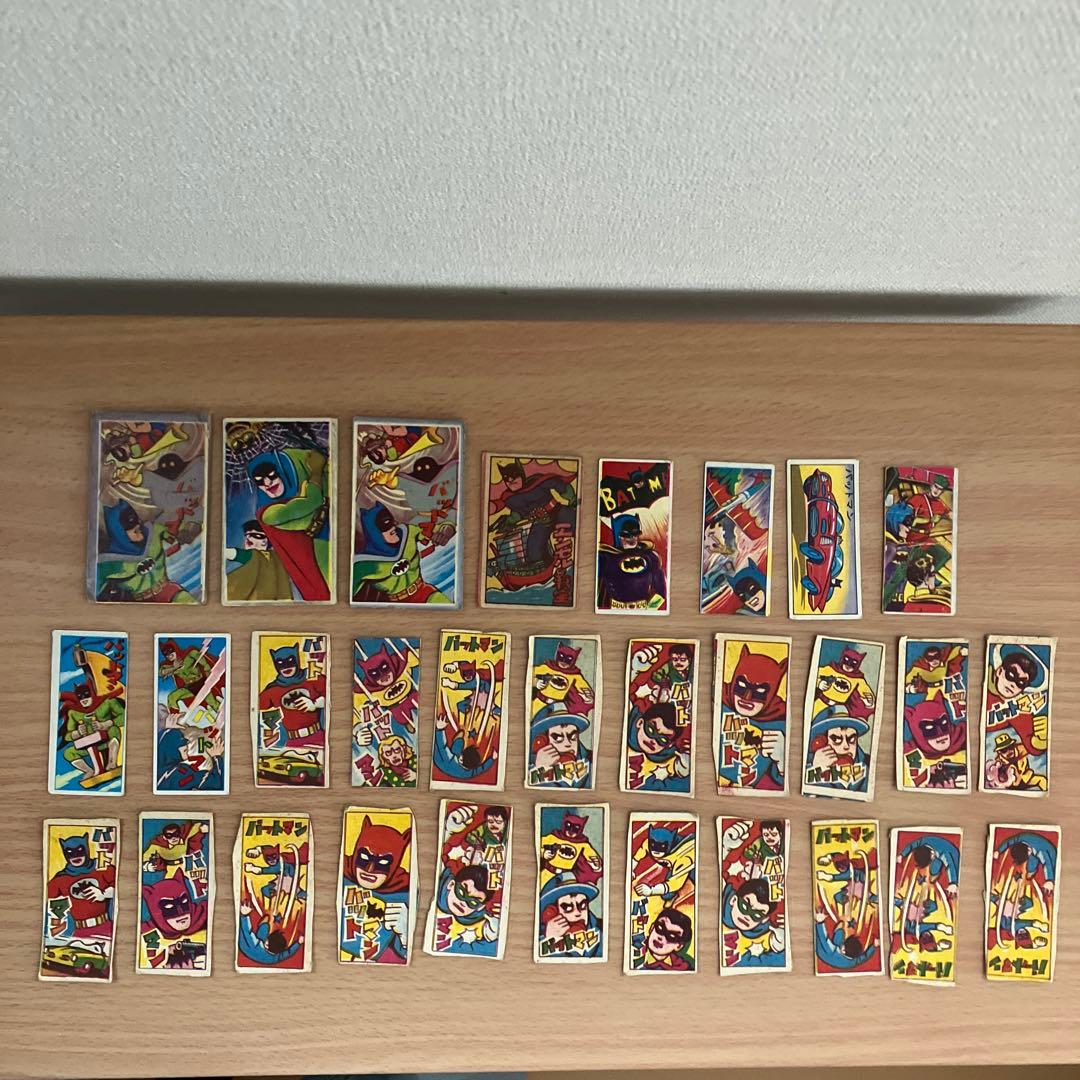 昭和レトロ★★めんこ メンコ 面子 ★バットマン★30枚