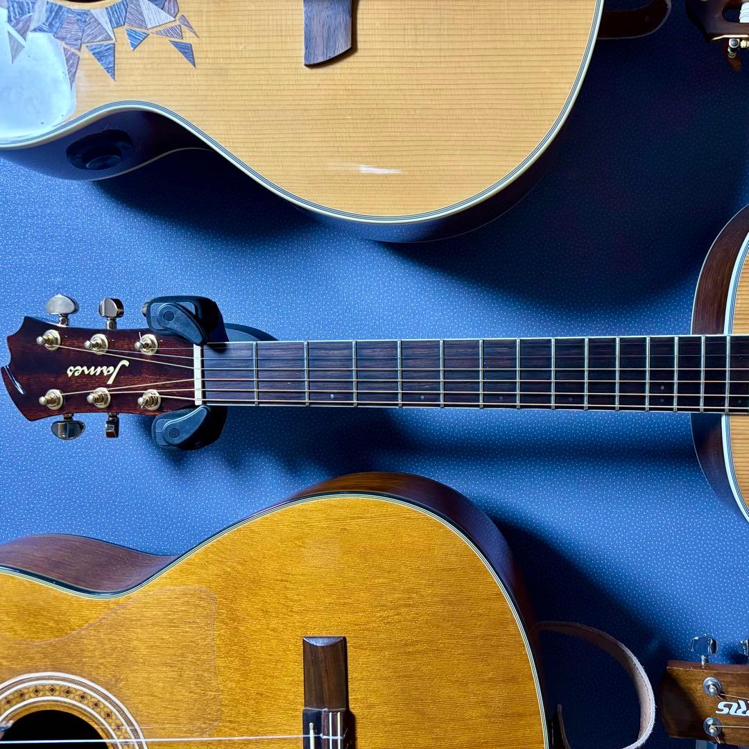 【美品エレアコ】James J500A/ova トップ単板　ソフトケース付き