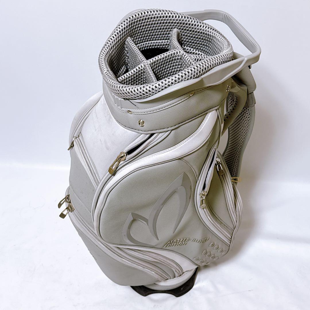 Master Bunny Edition キャディバッグ ゴルフバッグ グレー