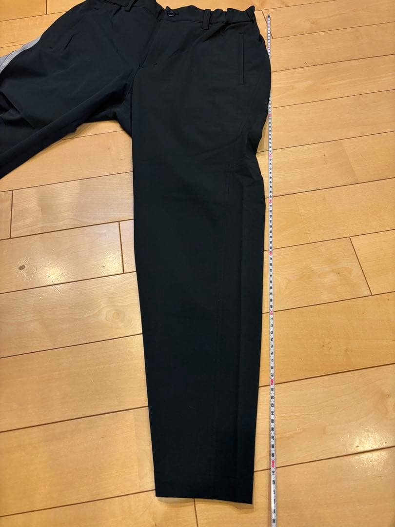 BEAMS GOLF 黒パンツ ウエストゴム