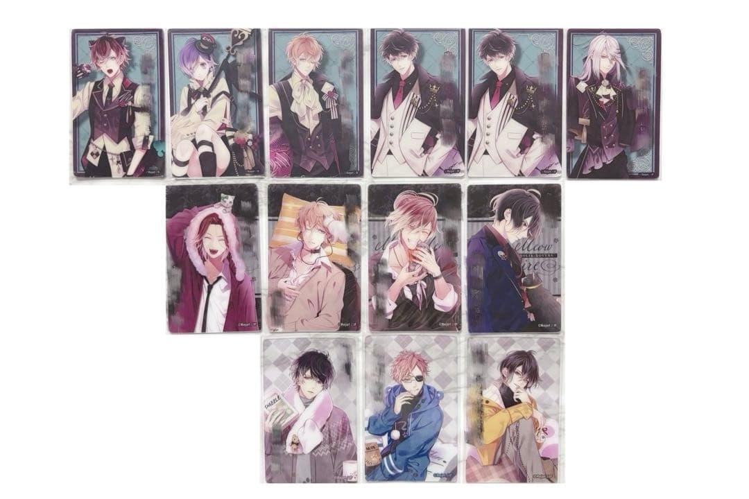 ディアラバ 受注限定 メッセージ入り缶バッジ99点/クリアカード79点