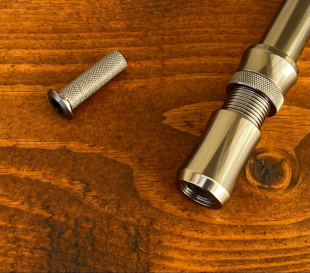 トラウトグリップ　インロッドフェルール　渓流　ベイトロッド　スタビライズドウッド