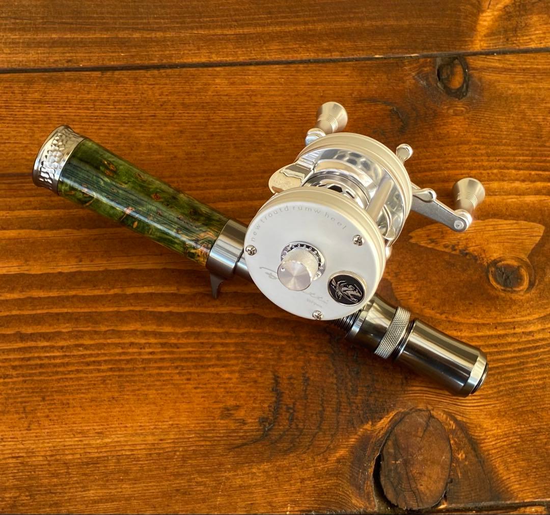 トラウトグリップ　インロッドフェルール　渓流　ベイトロッド　スタビライズドウッド