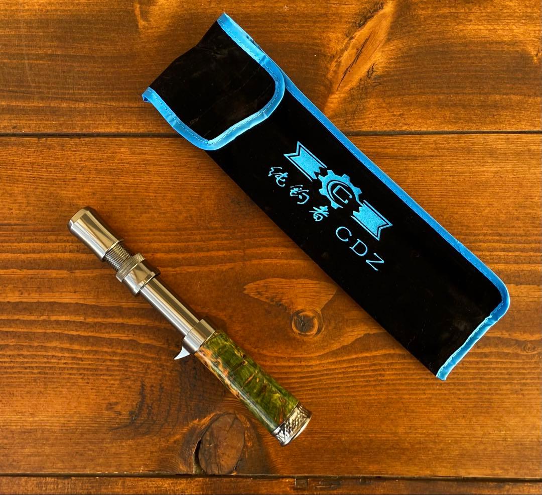 トラウトグリップ　インロッドフェルール　渓流　ベイトロッド　スタビライズドウッド