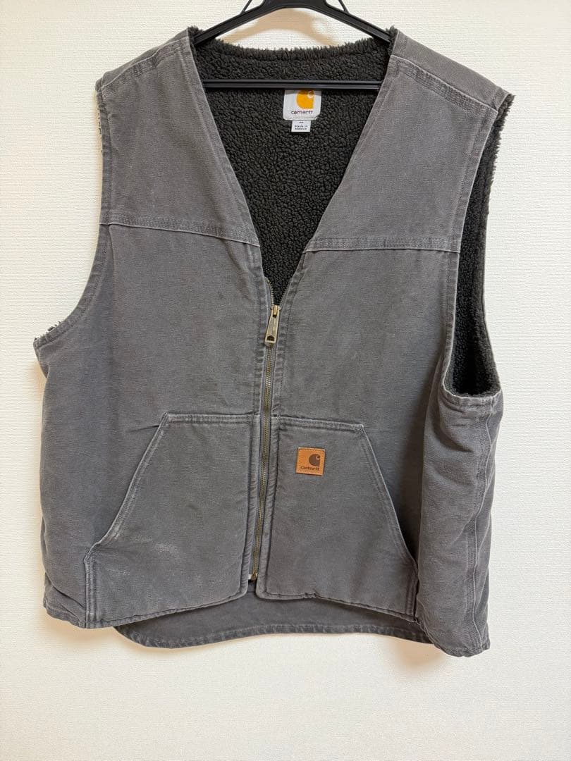 Carhartt カーハート　ダックベストXL グレー ベスト