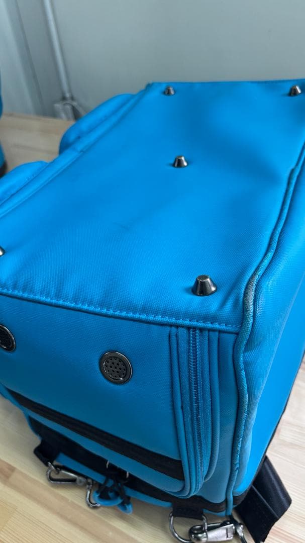 【最終価格】HONMAゴルフ キャディバッグ ９型　ボストンバックセット　ブルー