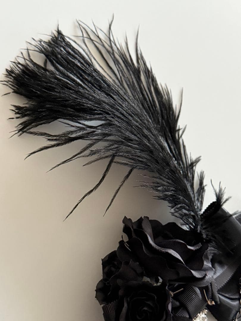 アリパイ La petit chaperon noir リボンクリップ 黒×黒