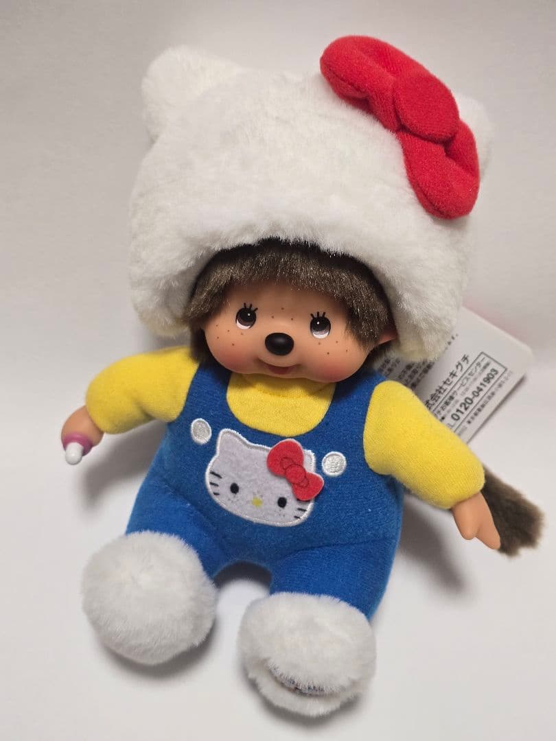 モンチッチ ハローキティかなり大きいぬいぐるみ