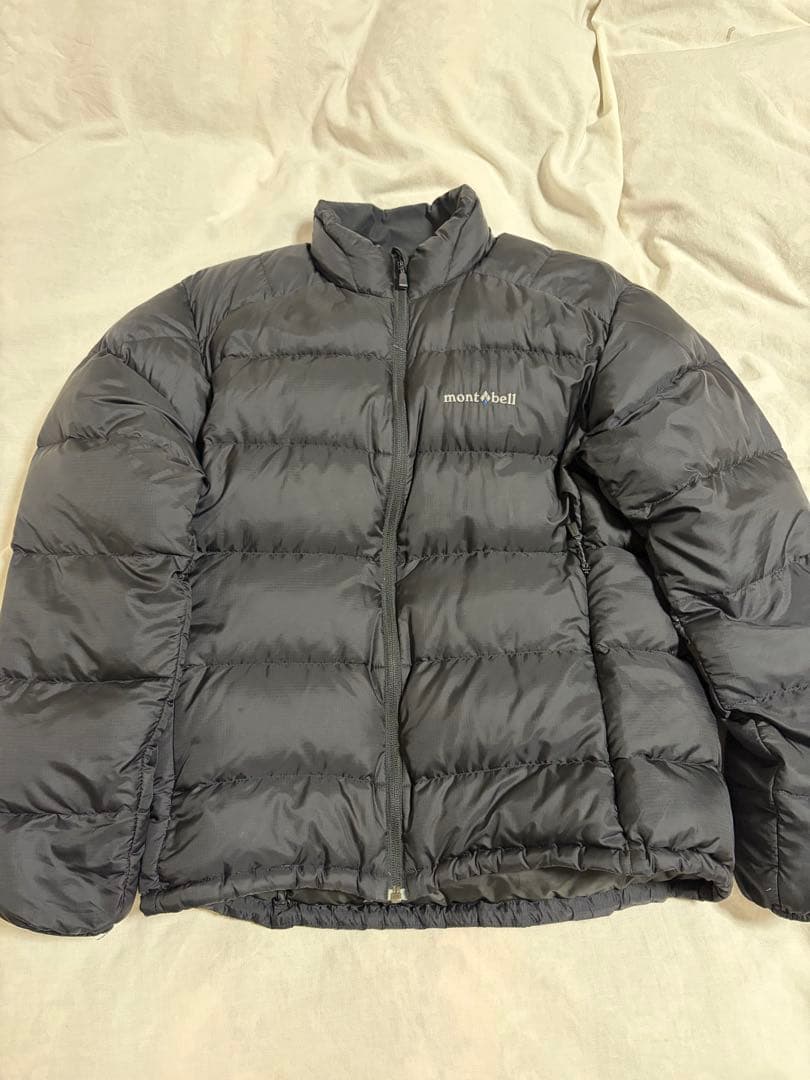 mont-bell ライトアルパインダウンジャケット S ブラック