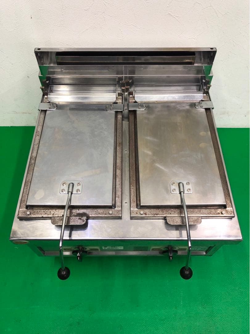 ☆地域限定送料無料☆ マルゼン　餃子焼器　2020年　LPG MGZ-066W