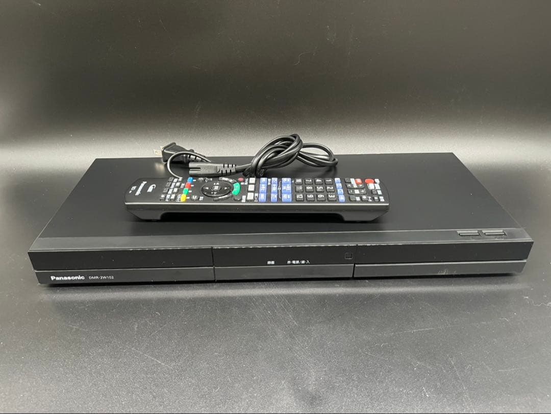 ◯【美品】パナソニック ブルーレイディスクレコーダー DMR-2W102