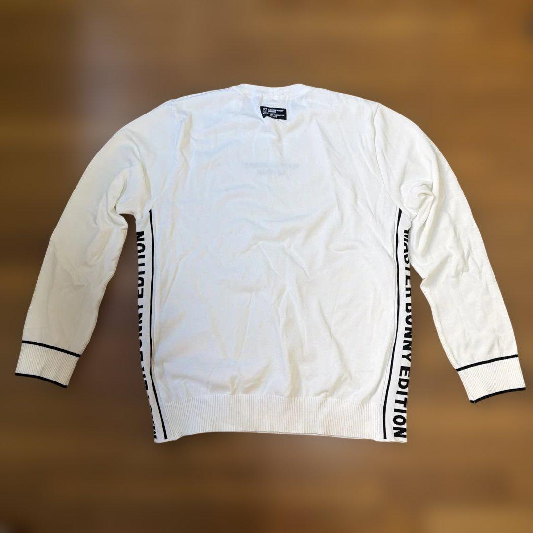 MASTER BUNNY EDITION ホワイトセーター　サイズ6