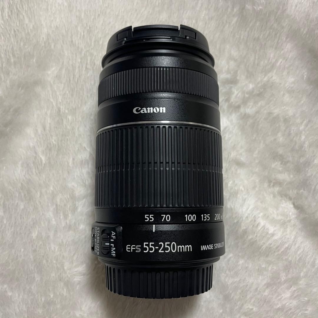 Canon EOS Kiss M EF-S 55-250mm マウントアダプター