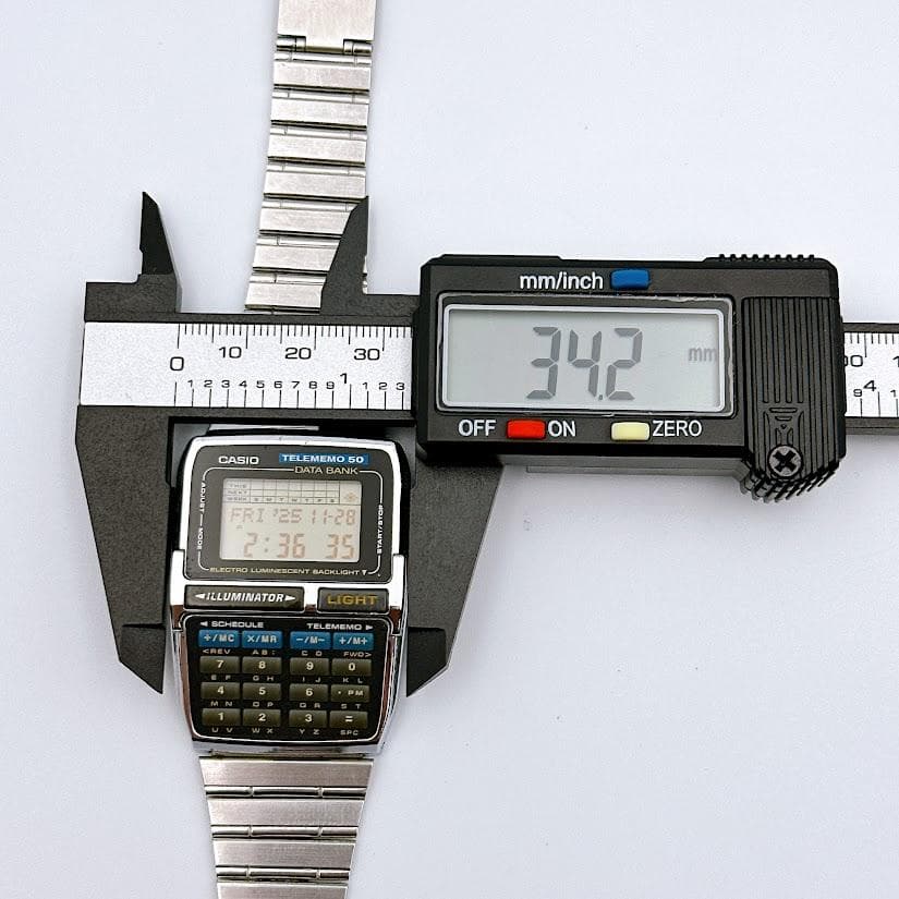 カシオ データバンク DBC-630 テレメモ50 ヴィンテージ メンズ腕時計