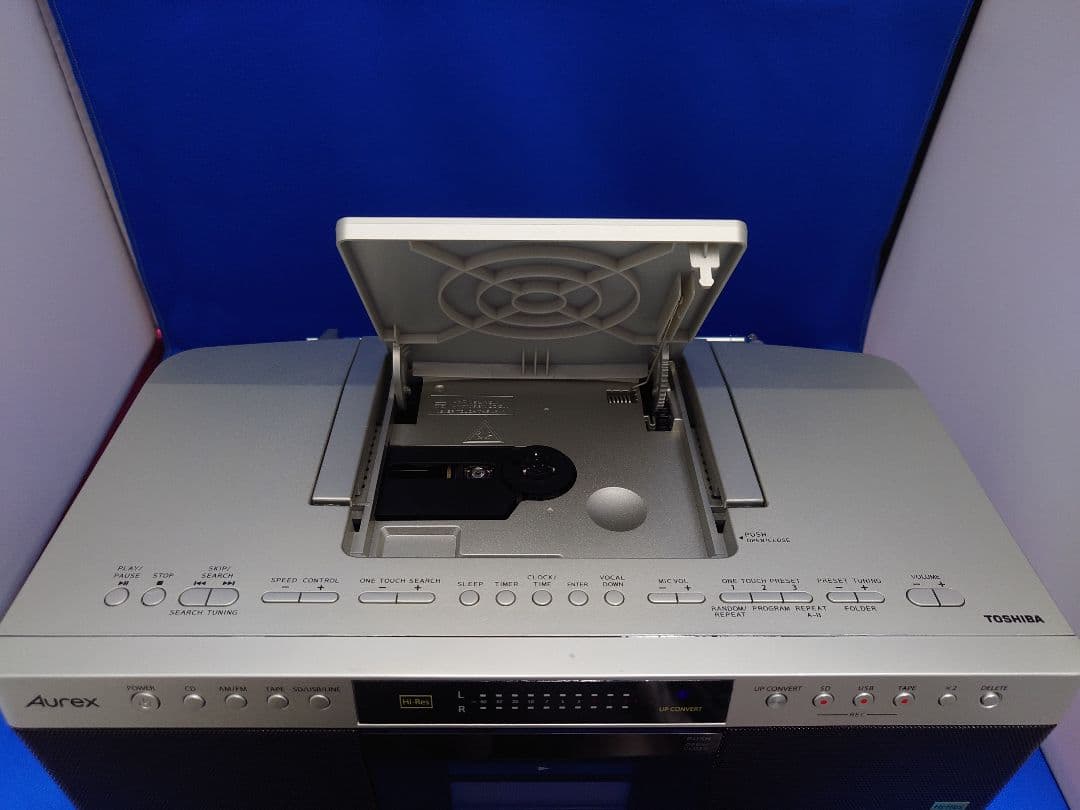 TOSHIBA TY-AK1 SD/USB/CD ラジオカセットレコーダー