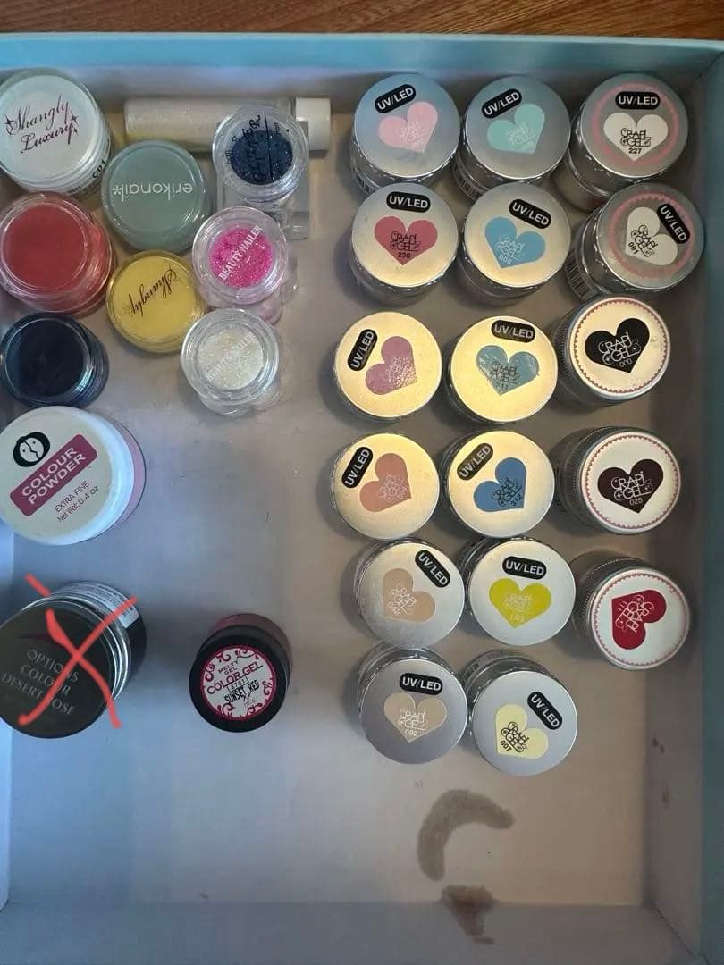 ジェルネイルセット UVランプ　ジェルネイル　筆