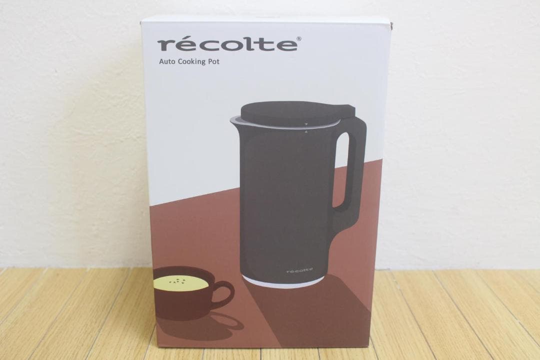 未使 RECOLTEレコルト 自動調理ポット RSY-2 ナチュラルブラック