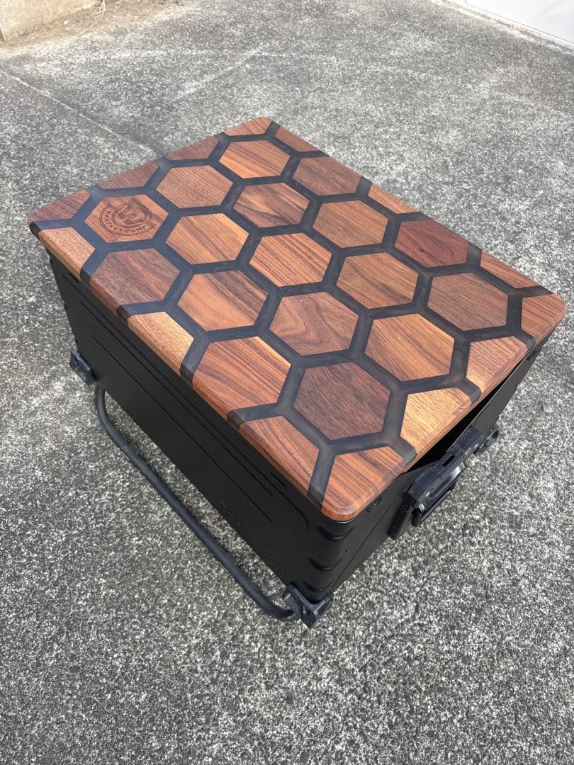 WANTKEYCAMP シェルコン50雪峰祭ブラック カスタム　ロックフィールド