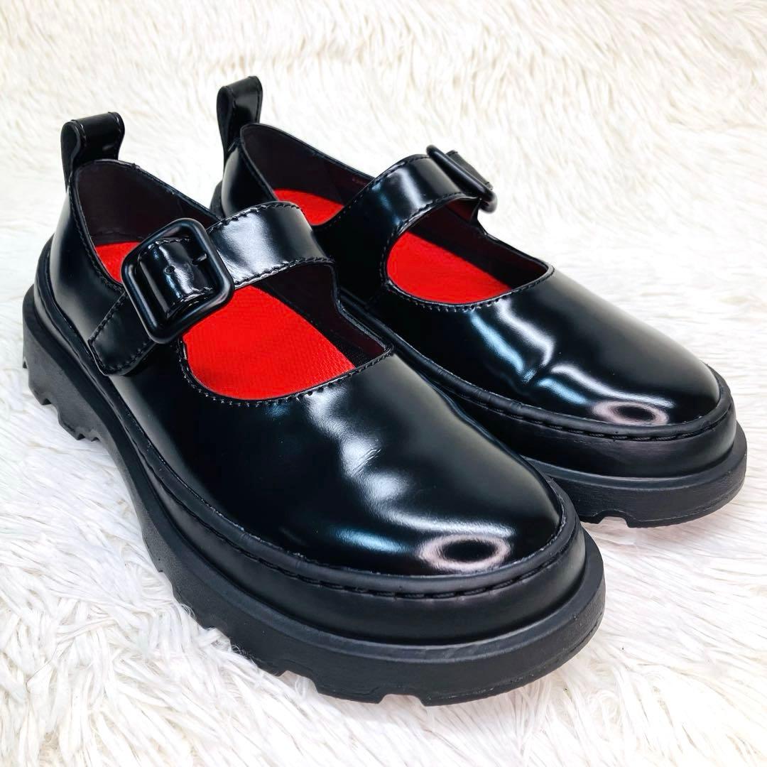 【未使用級】カンペール36 CAMPER BRUTUS+ブラックメリージェーン