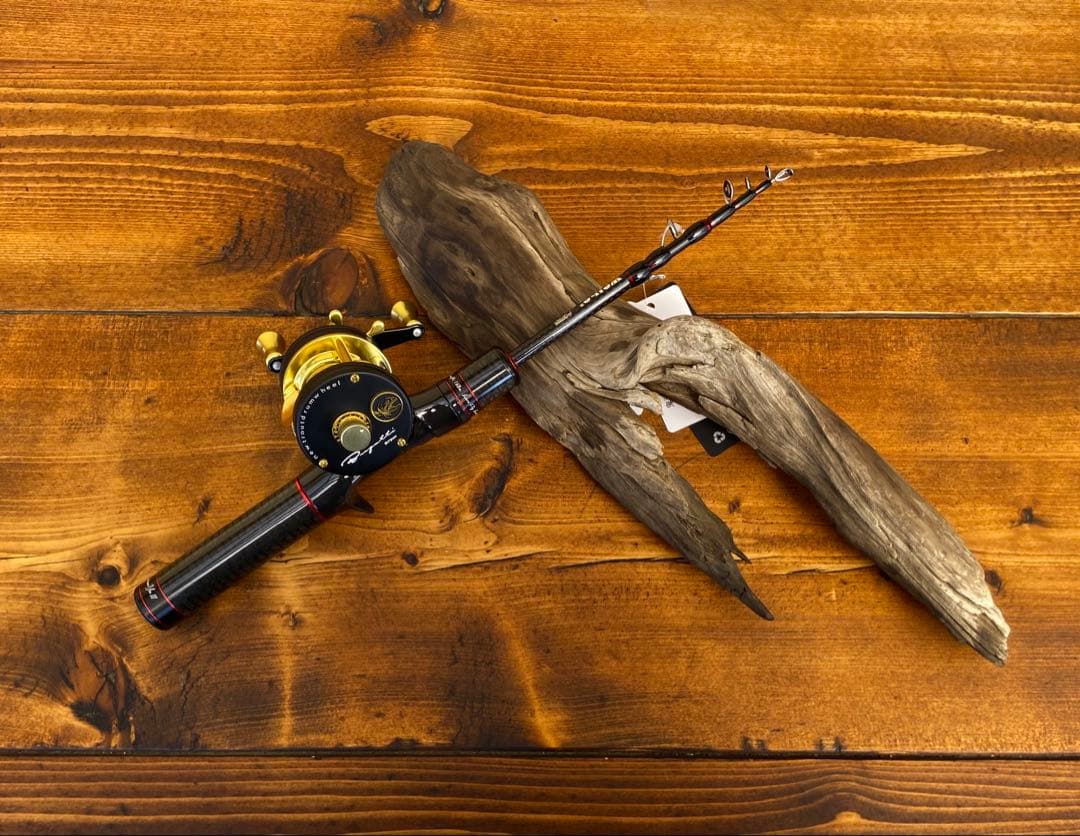 ベイトテレスコロッド　5ft6inch　トラウトロッド　渓流釣り　Fujiガイド