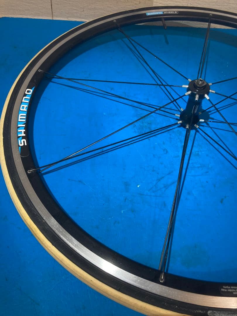 ★良品フルメンテ済 WH-R540 10sフリー 前後ホイール クイック付