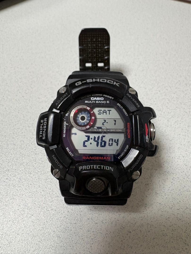 ア*カ様 カシオ G-SHOCK マスターオブG レンジマン GW-9400J-