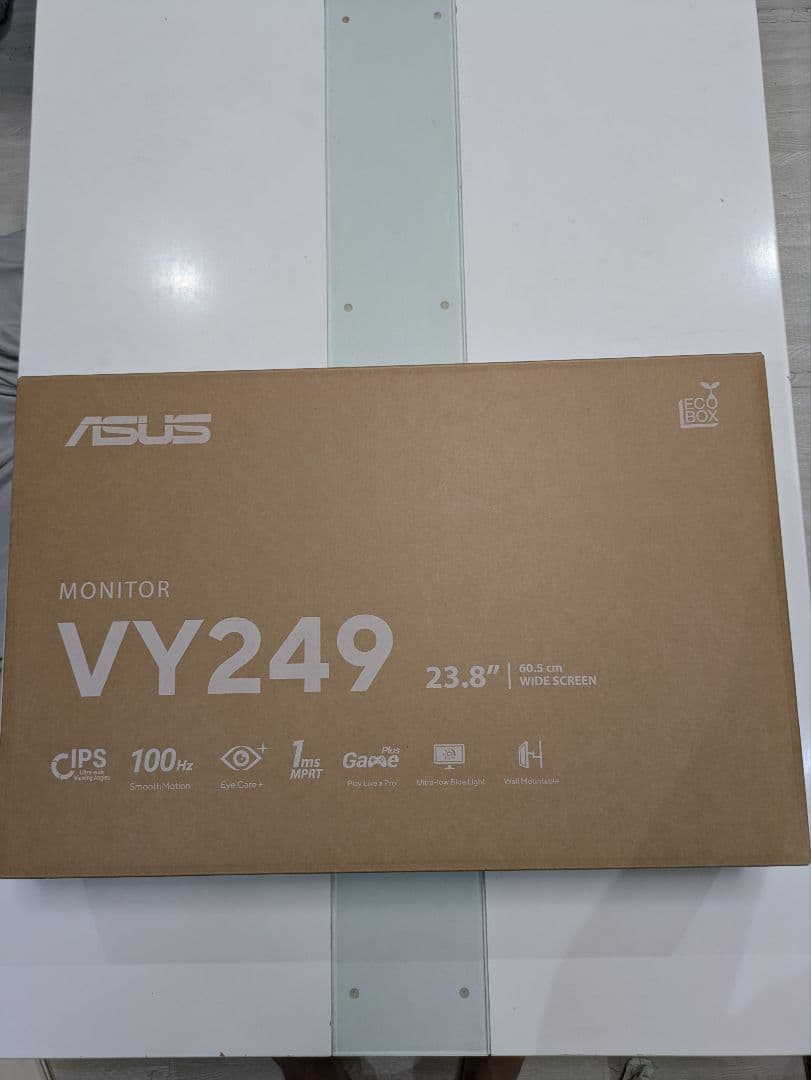 ASUS　VY249HF　ディスプレイ　モニター　ゲーミング　新品　未開封