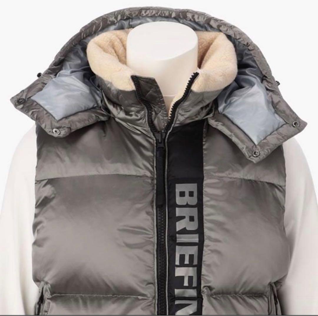 BRIEFING GOLF グレー ダウンベスト