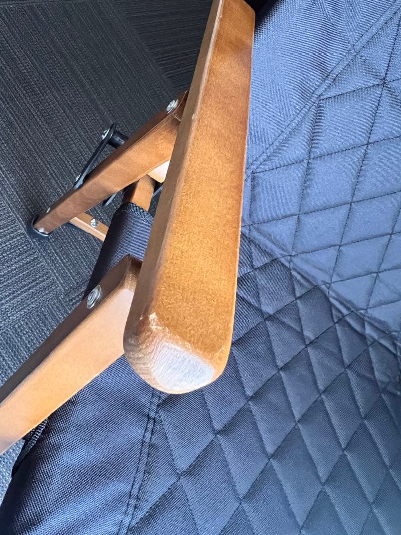 WAQ Folding Wood Chair ブラック