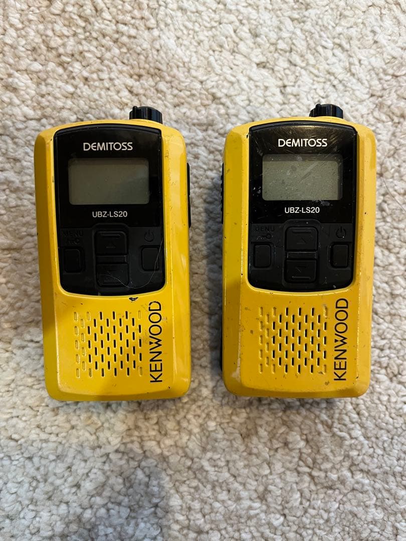 KENWOOD UBZ-LS20 トランシーバー 2台セット ケンウッドデミトス