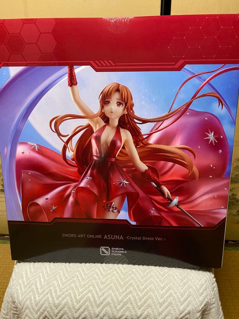 渋スク　アスナCrystal Dress Ver 特典パネル付き