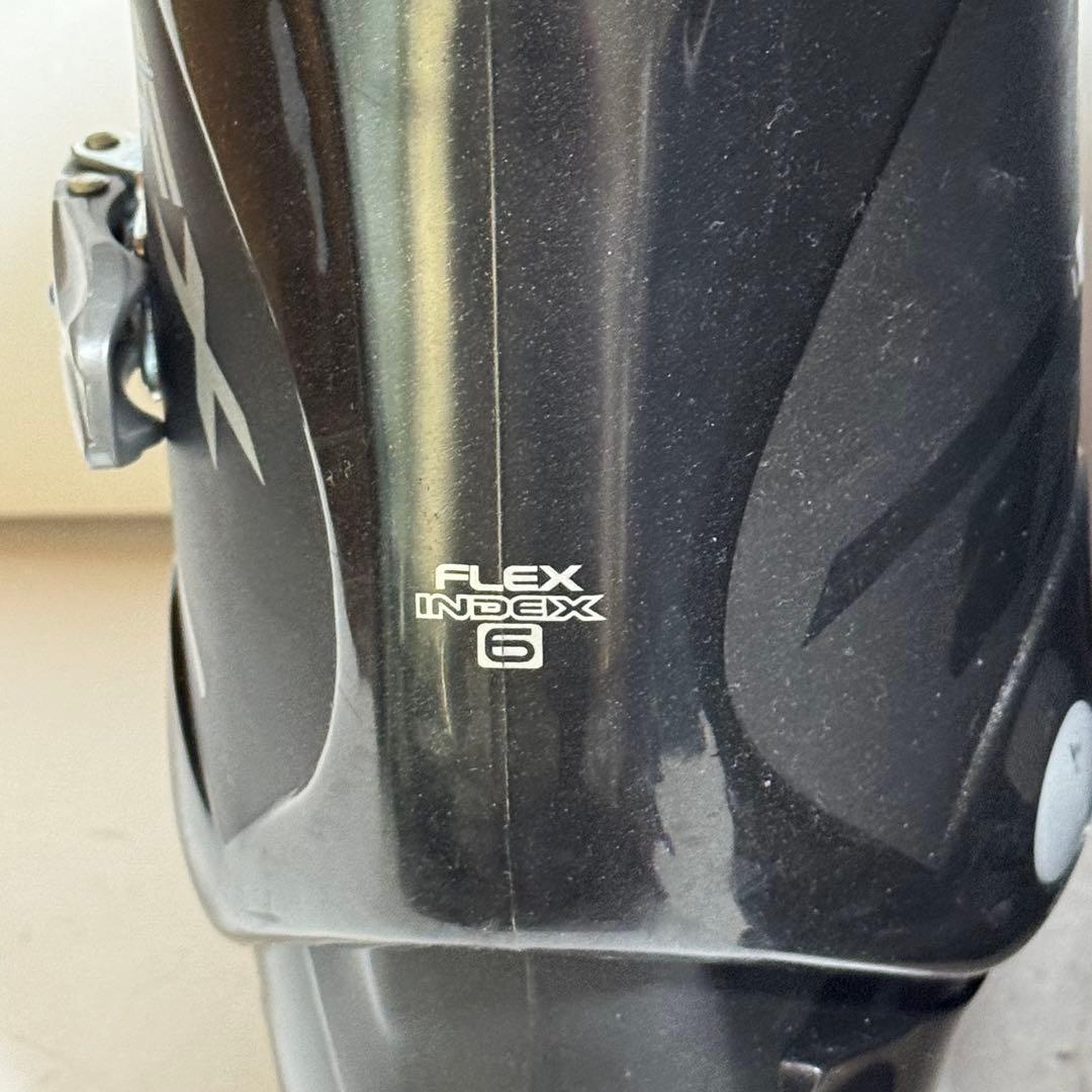 スキーブーツ26-26.5CMPLUSACTION S5.5X黒色ブラック初心者