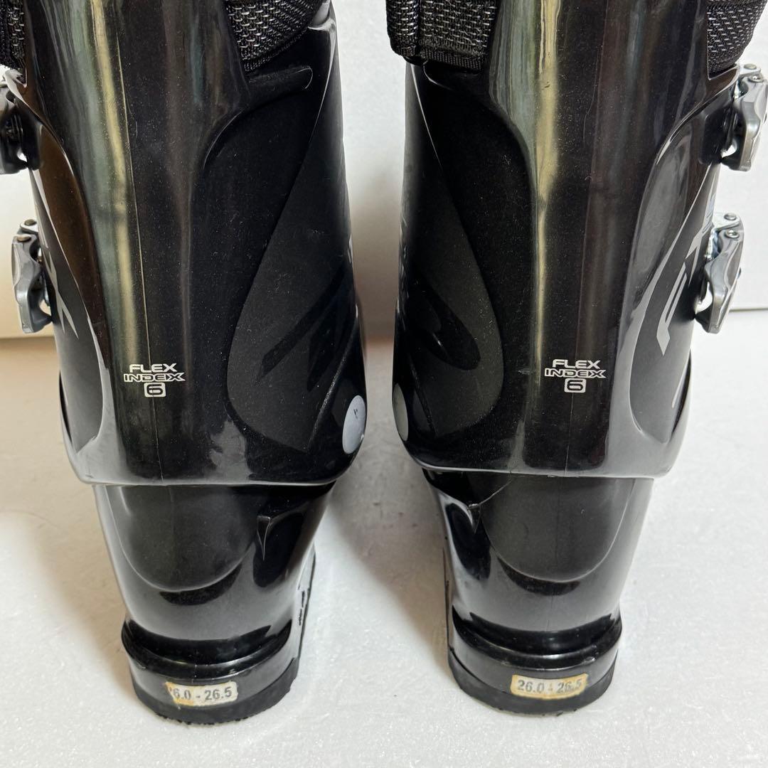 スキーブーツ26-26.5CMPLUSACTION S5.5X黒色ブラック初心者