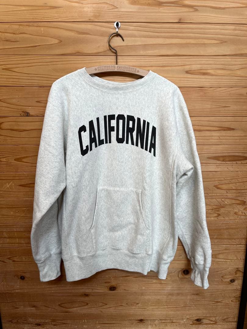 スタンダードカリフォルニアChampionR.W Crew Sweat グレーL