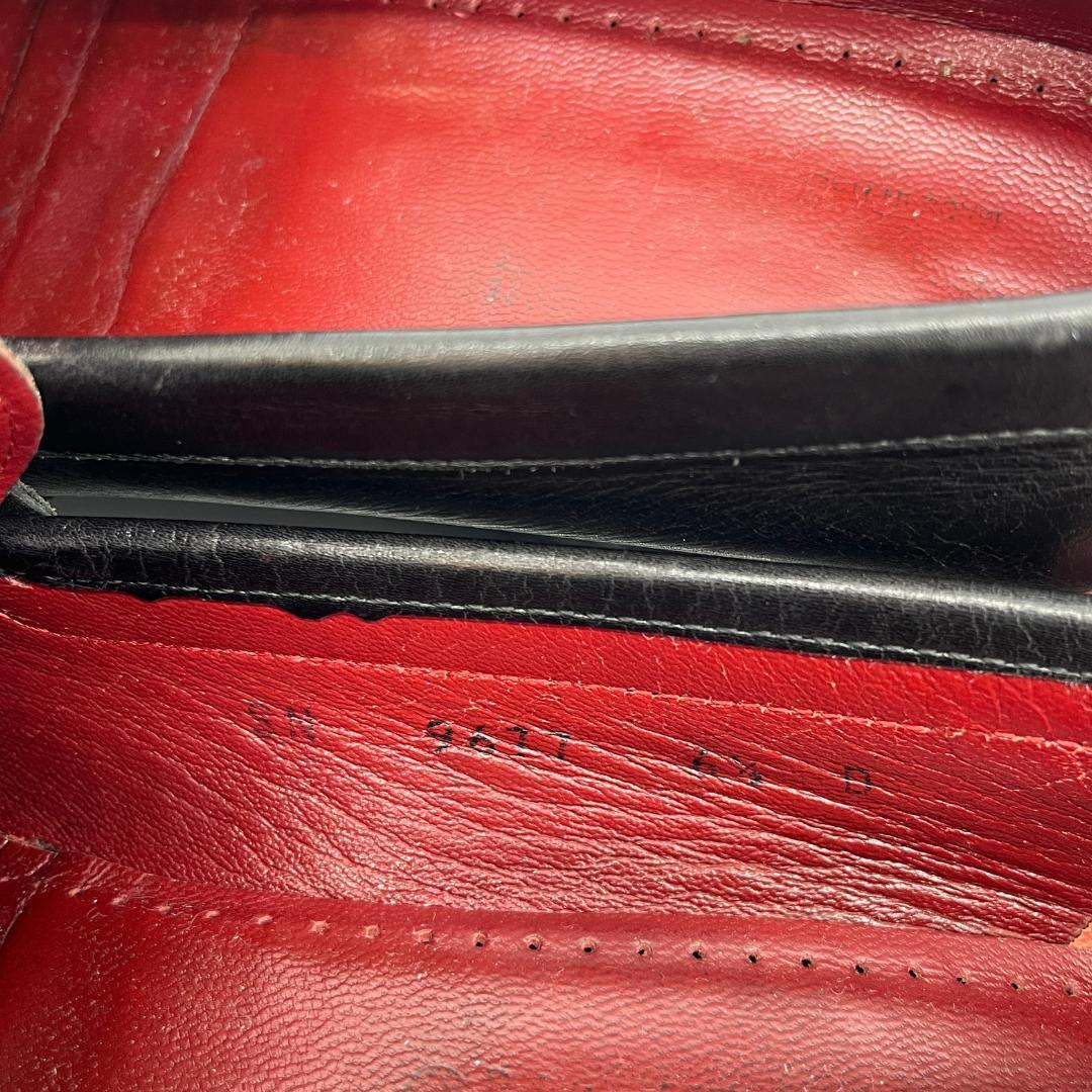 フェラガモ ガンチーニ金具 ローファー 黒 6.51/2【23.5】D【幅広め】