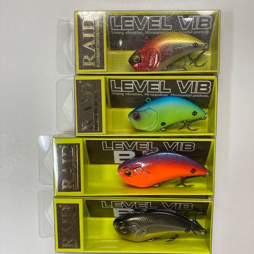 【新品未使用品】レイドジャパン　レベルバイブ／ BIG ２タイプ 4個