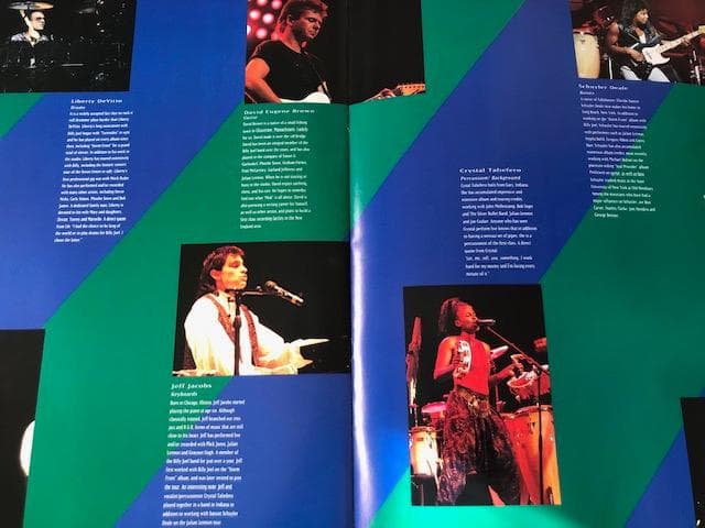 ビリージョエル 1991年 来日公演 パンフレット 当時物 d789y81